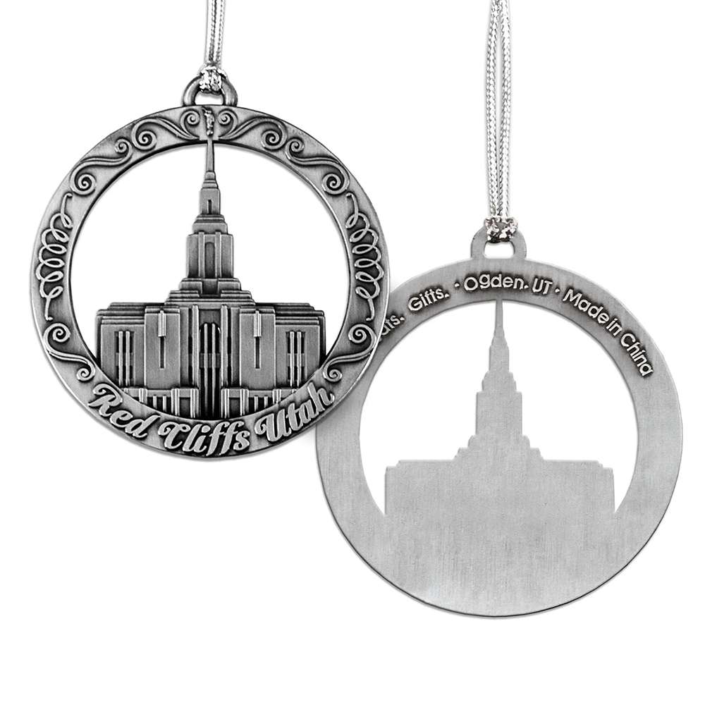 Red Cliffs Temple Ornament, , large image number 1