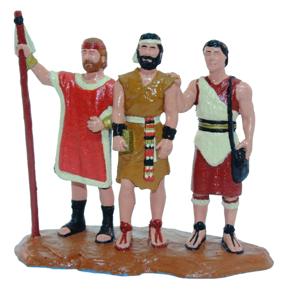Three Nephites Action Figure,  Three Nephites Action Figure