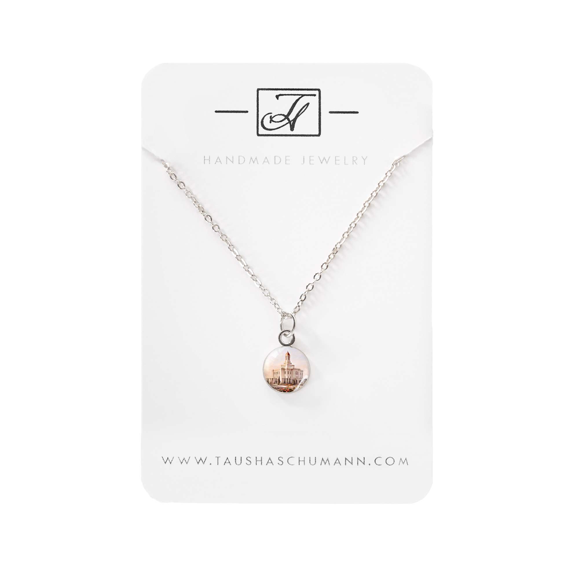 Deseret Peak  Utah Temple Necklace