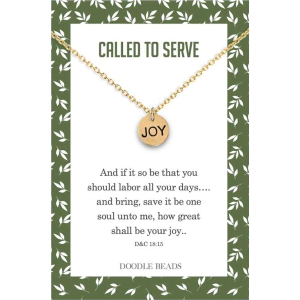 Called to Serve Joy Necklace