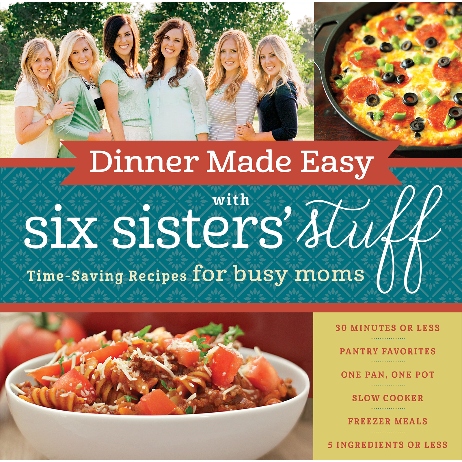 Dinner Made Easy with Six Sisters Stuff Cookbook, , large image number 0