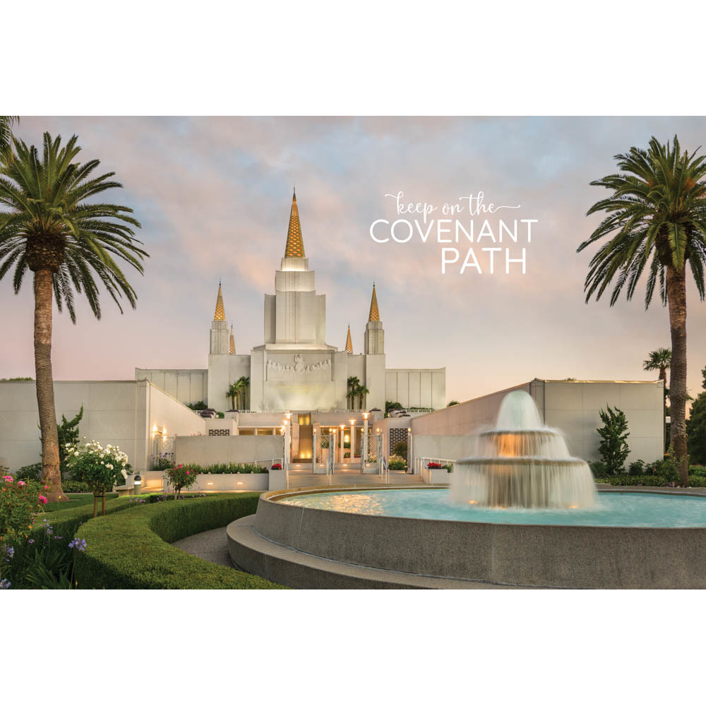 Oakland Temple Repositionable Poster, , large image number 0