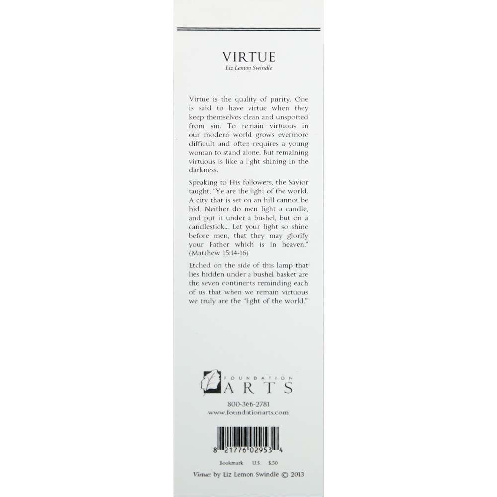 Virtue Bookmark, , large