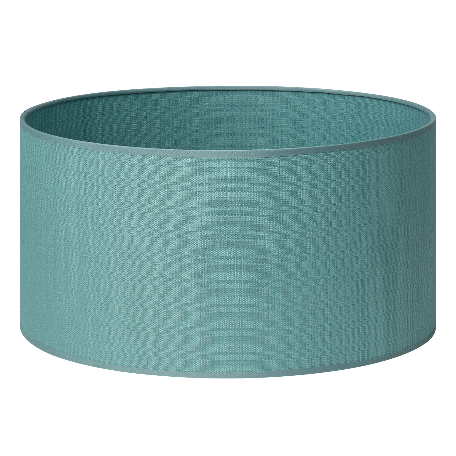 Home sweet home lampenkap Canvas 40 - turquoise blauw