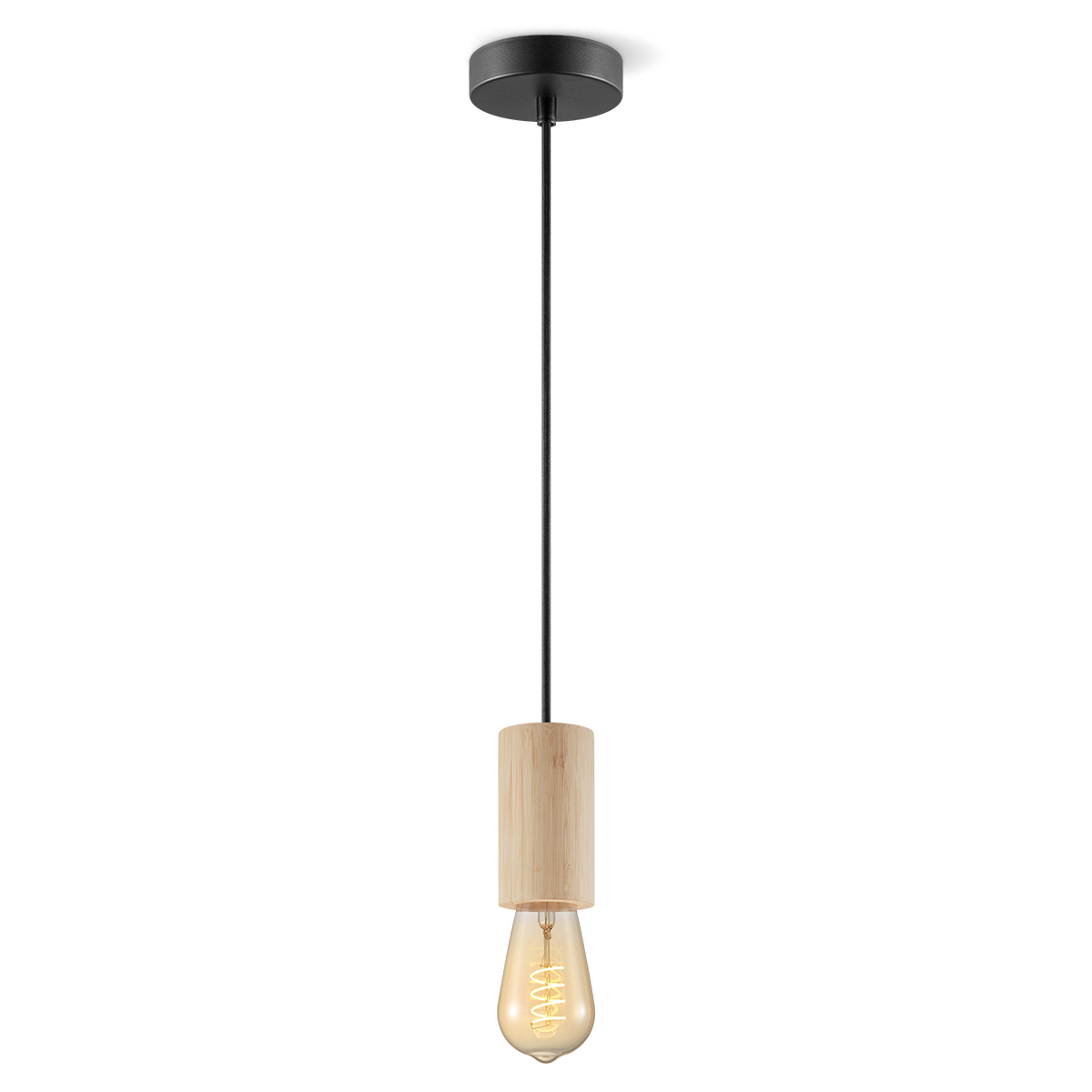 Home sweet home hanglamp Billy small - houten tak