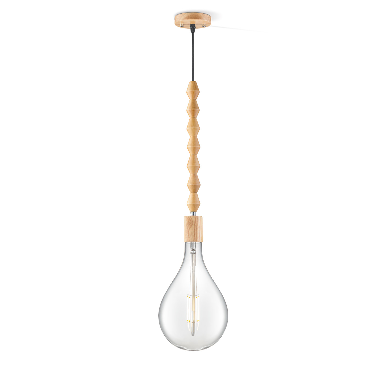 Home sweet home hanglamp Dana Pear – helder