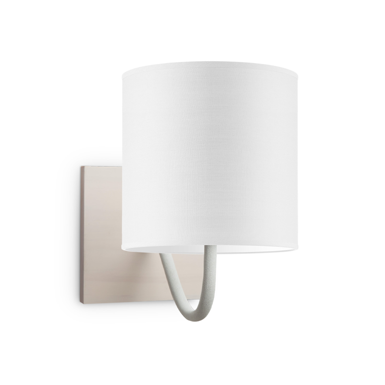 wandlamp beach bling Ø 16 cm - wit