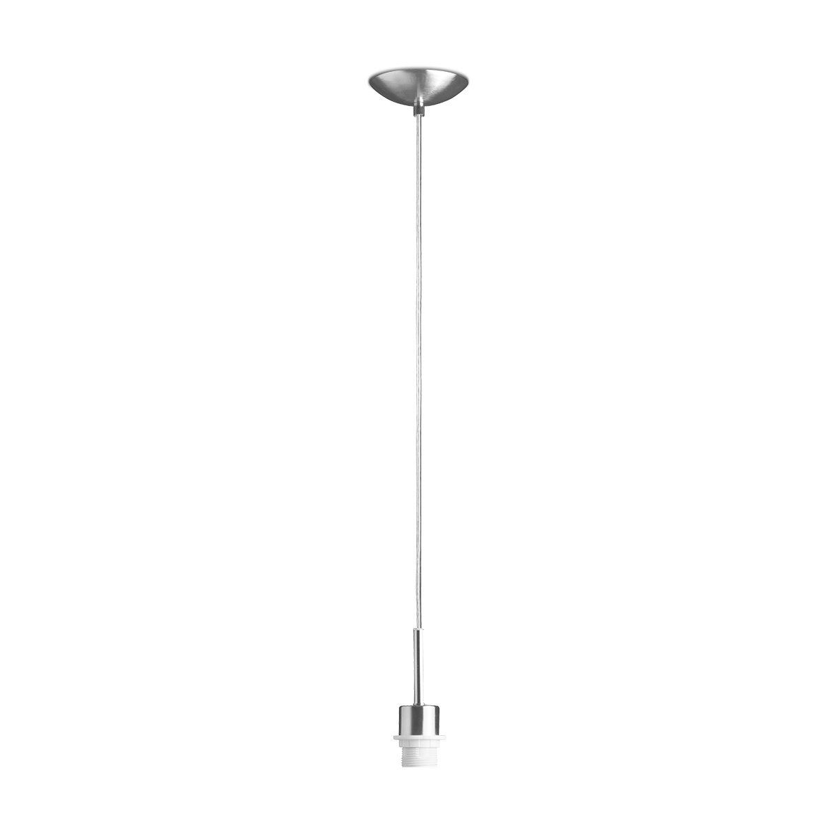 Home sweet home verlichtingspendel Tube deluxe - mat staal