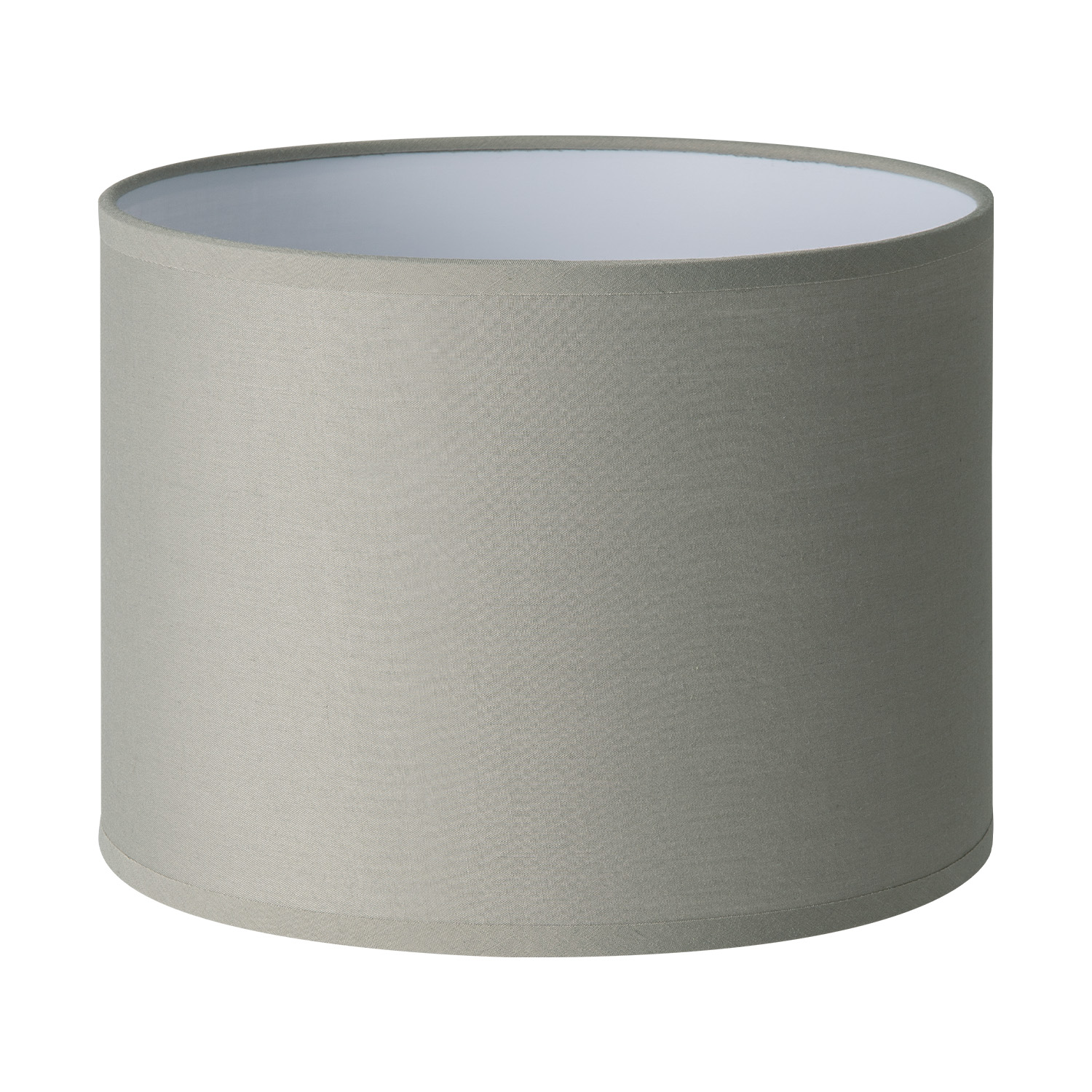 Lampenkap Bling - Antraciet - cilinder - 25/25/19cm - van stof - Moderne stoffen Lampenkap voor E27 lamphouder - RoHS getest - voor tafellamp, wandlamp en hanglamp