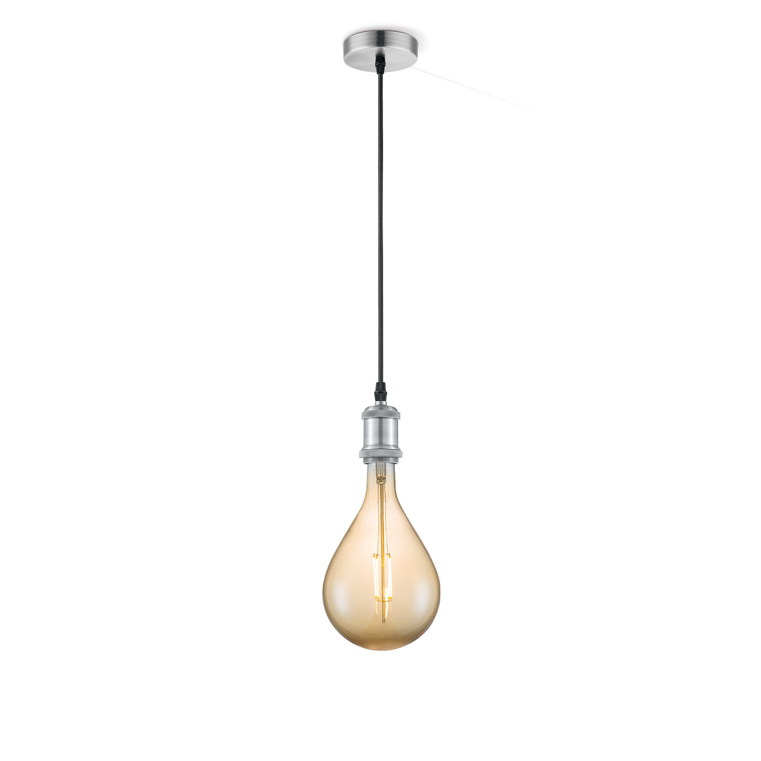 Home sweet home hanglamp Vintage Pear – amber