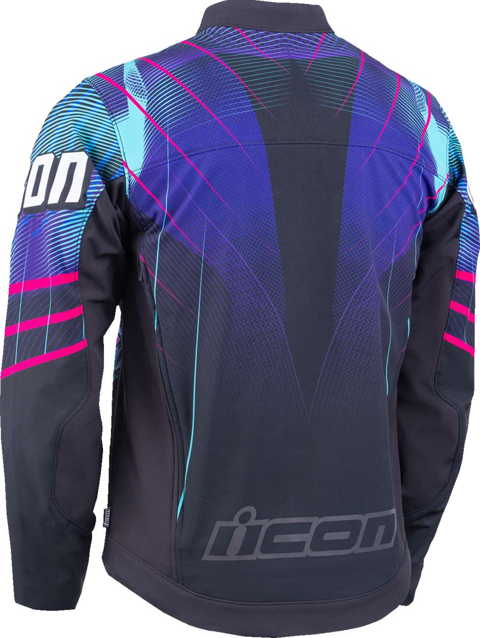 Icon Merc3 Synthwave Cobra Jacket