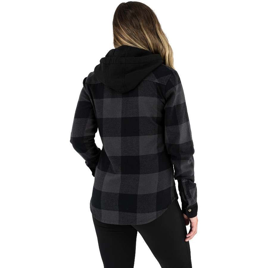 FXR Women's Timber Hooded Flannel Shirt (Closeout)