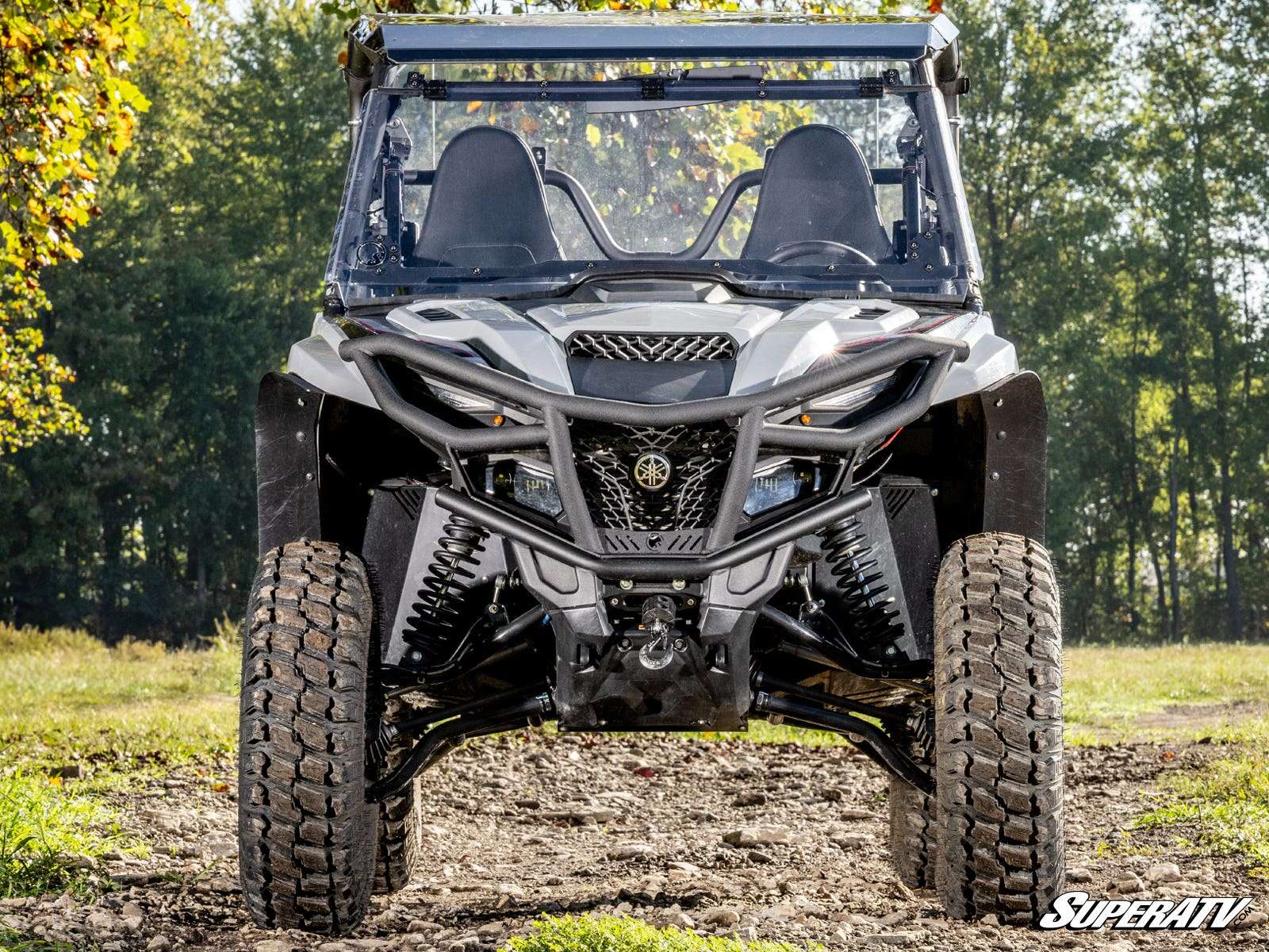 SuperATV Maxdrive Polycarbonate Power Flip Front Windshield