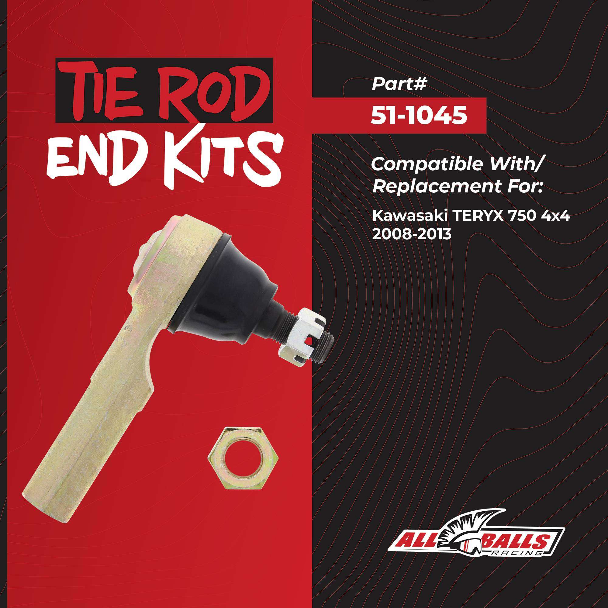 All Balls Outer Tie Rod End Kit