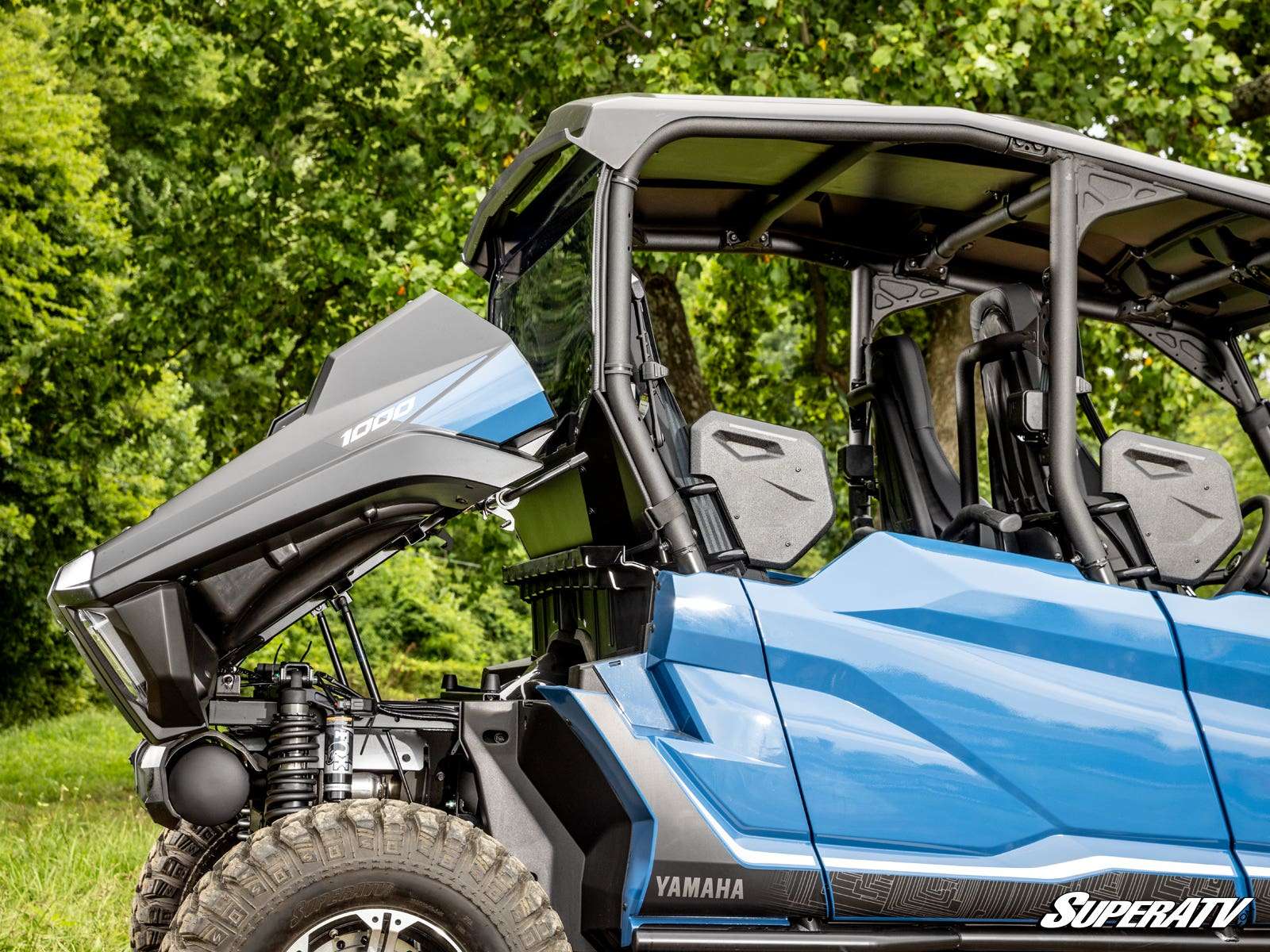 SuperATV Polycarbonate Rear UTV Windshield