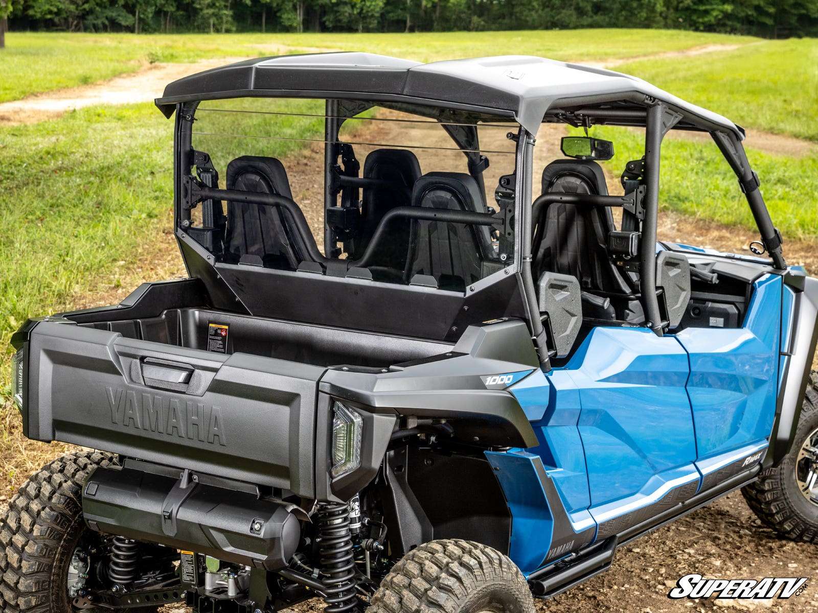SuperATV Polycarbonate Rear UTV Windshield