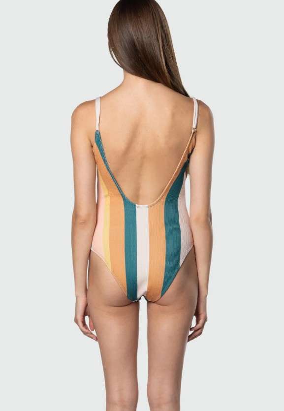 TEAMLTD Women's Ribbed Swimsuit