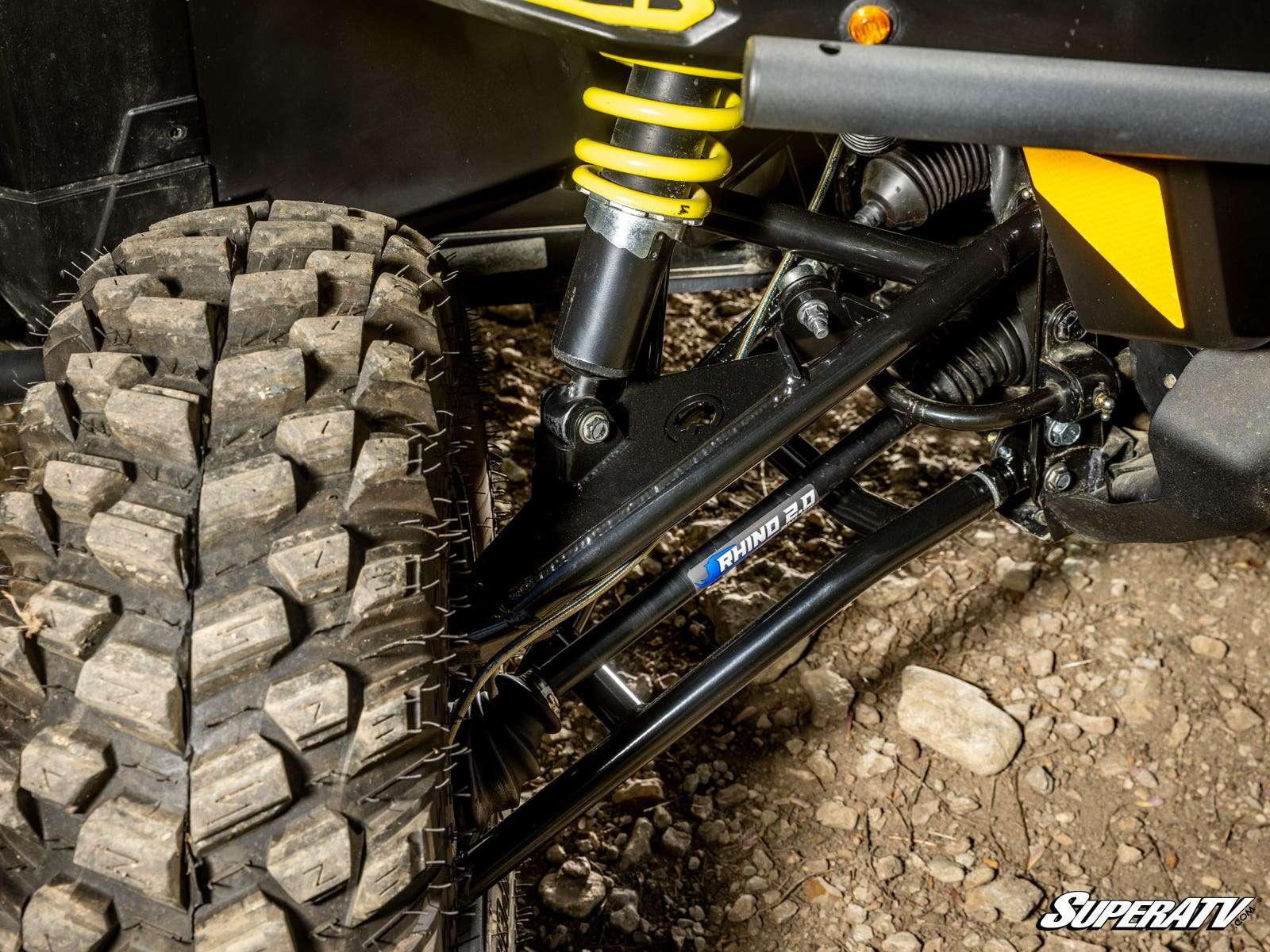 SuperATV Can-Am Defender High Clearance 2" Forward Offset A-Arms