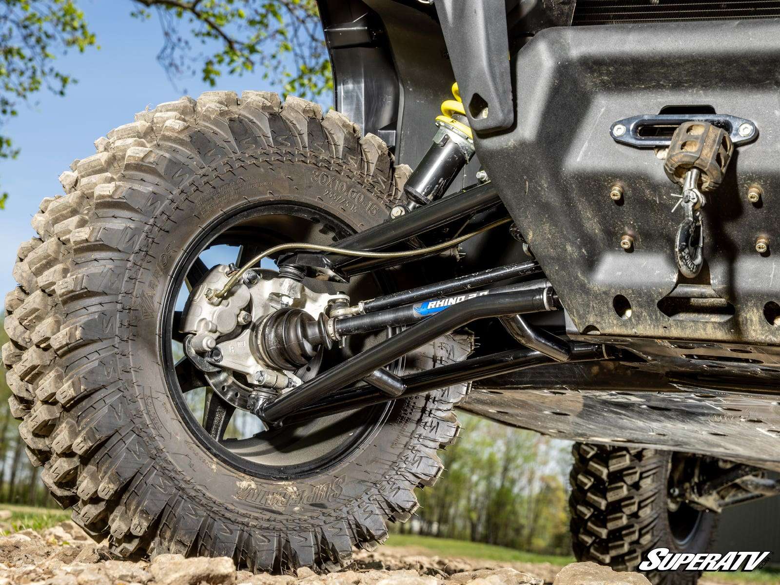 SuperATV Can-Am Defender High Clearance 2" Forward Offset A-Arms