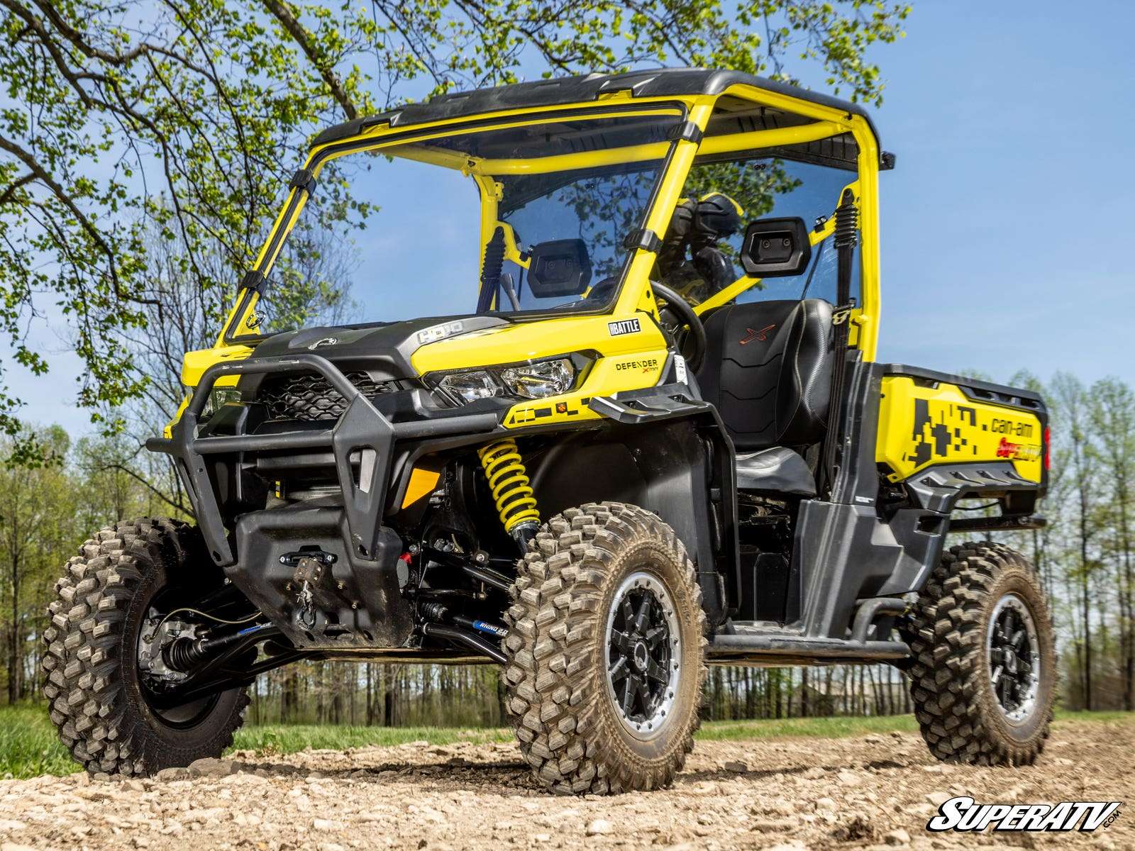 SuperATV Can-Am Defender High Clearance 2" Forward Offset A-Arms
