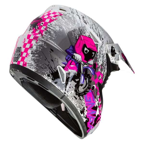 GMax Youth MX46Y Animi8 MX Helmet