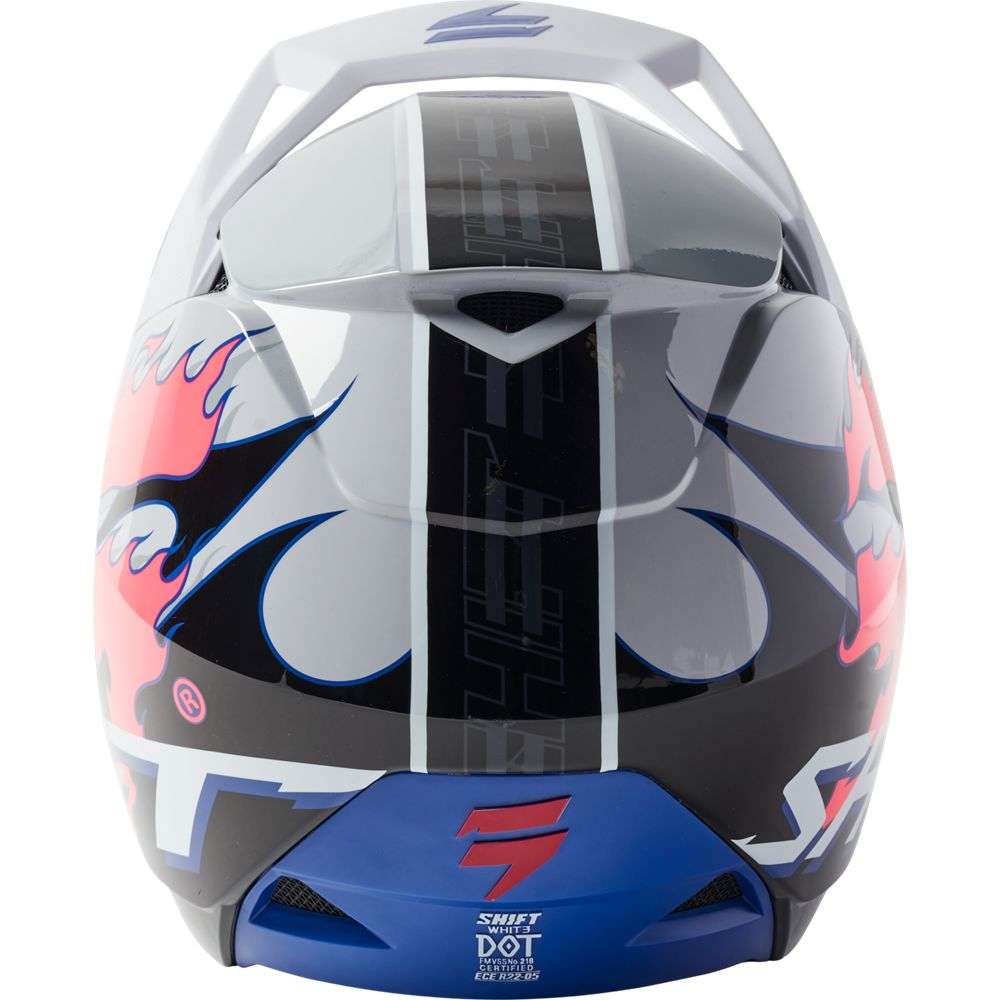 Shift Youth White Label Burntable Helmet (Closeout)