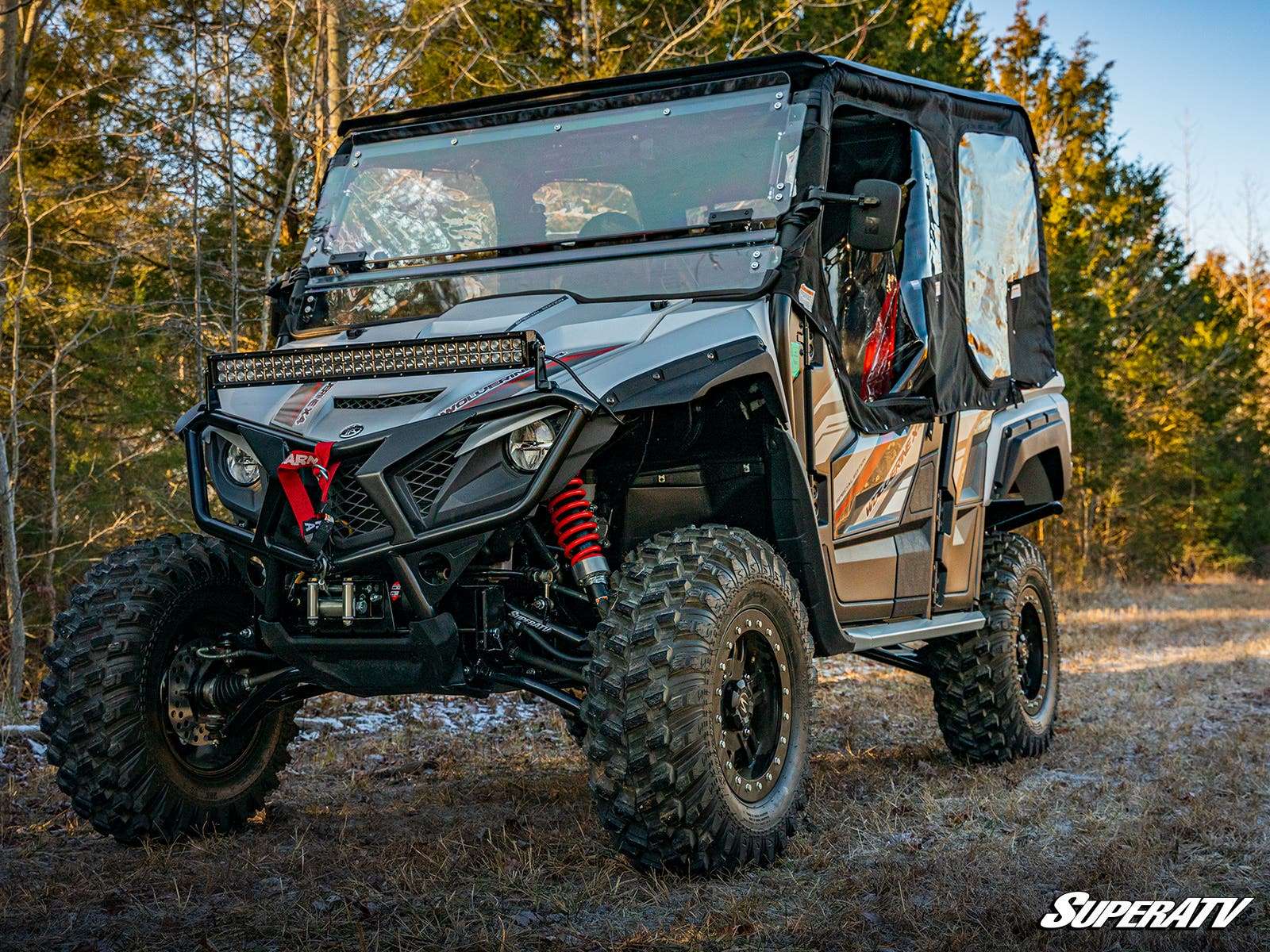 SuperATV Yamaha Viking/Wolverine High Clearance 1.5" Forward Offset A-Arms