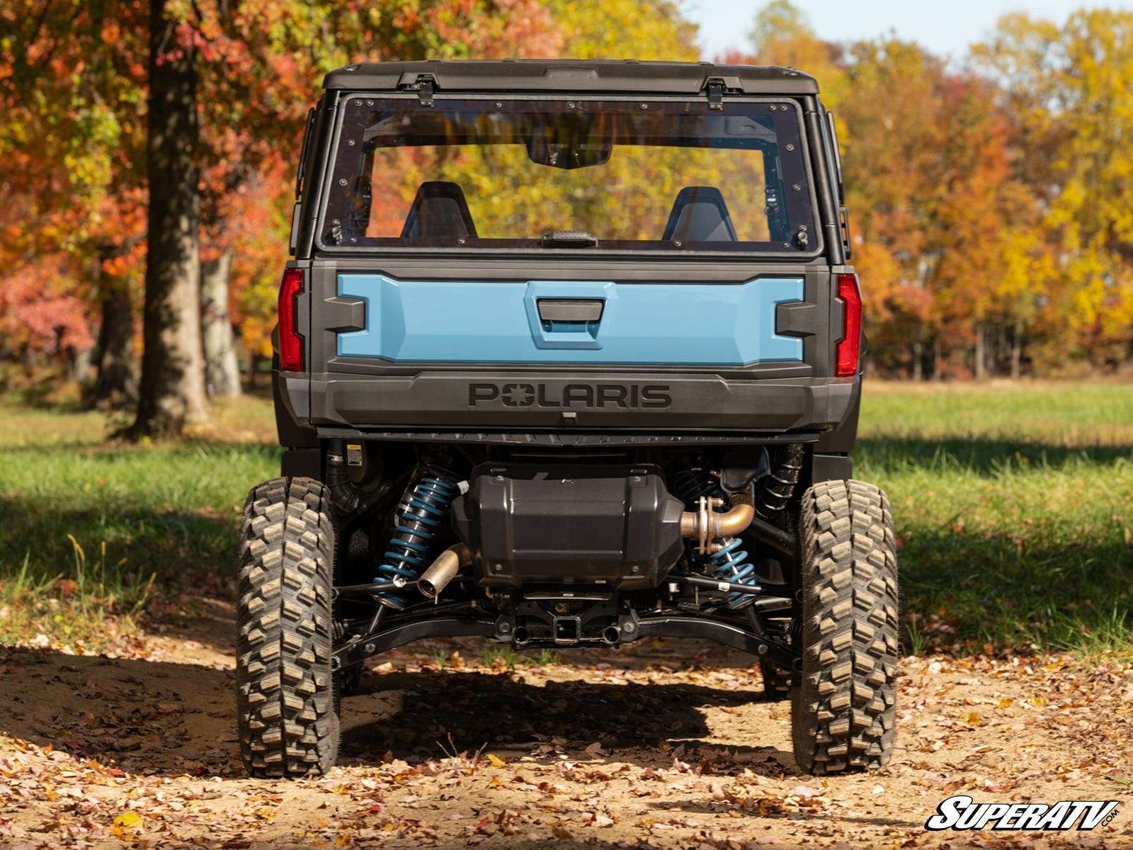 SuperATV Polycarbonate Flip Rear UTV Windshield