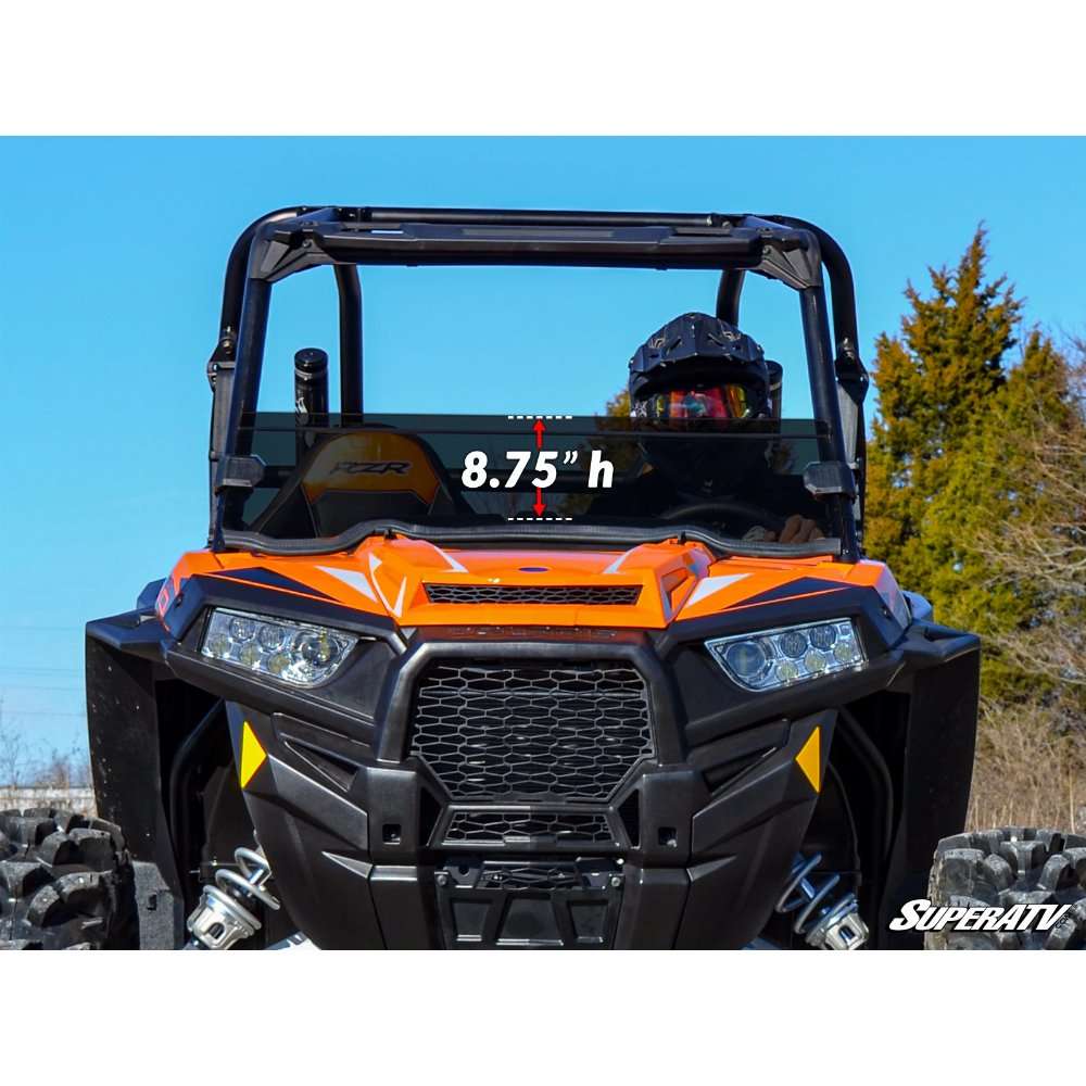 SuperATV Polycarbonate Half Front Windshield