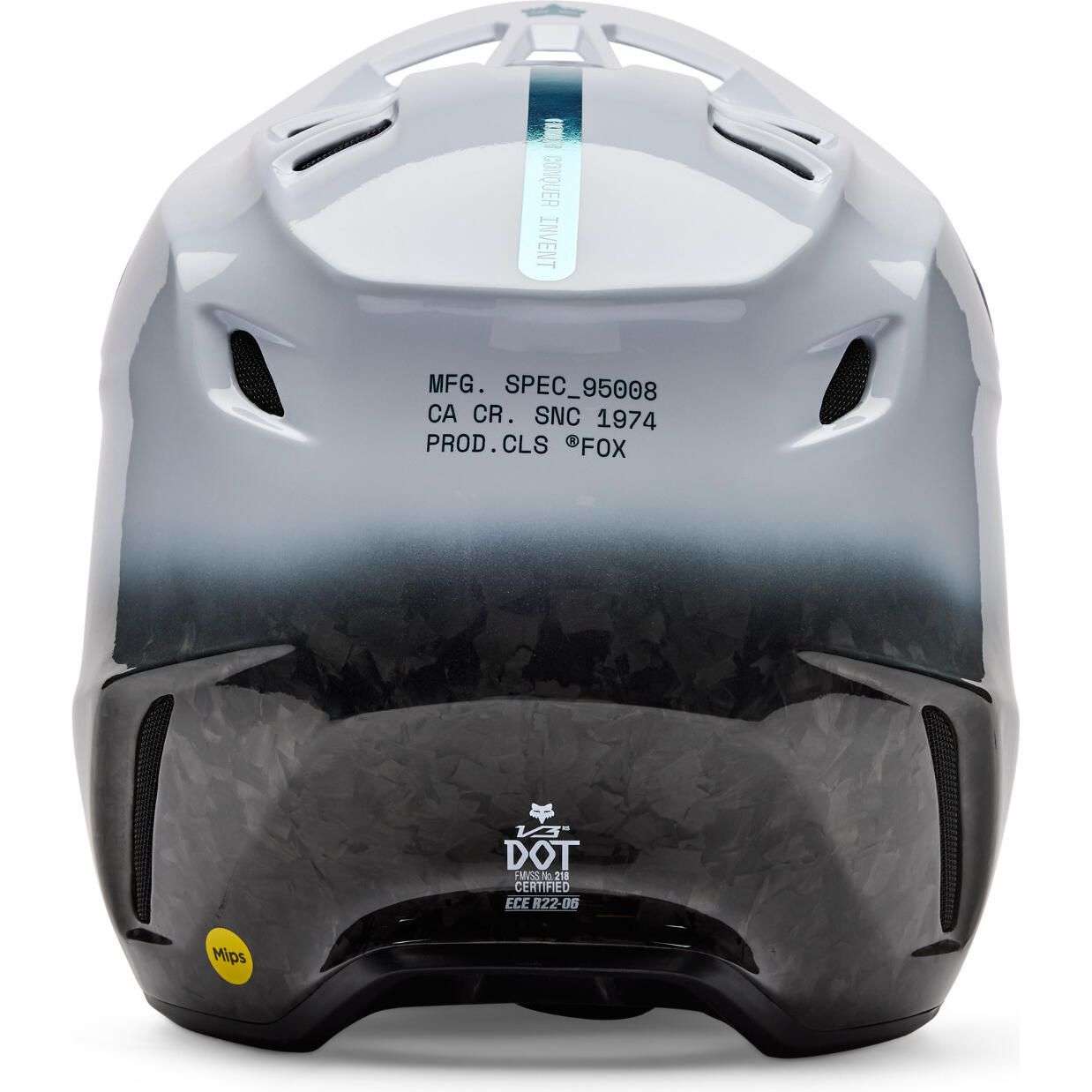 Fox Racing V3 RS Ghost MX Helmet
