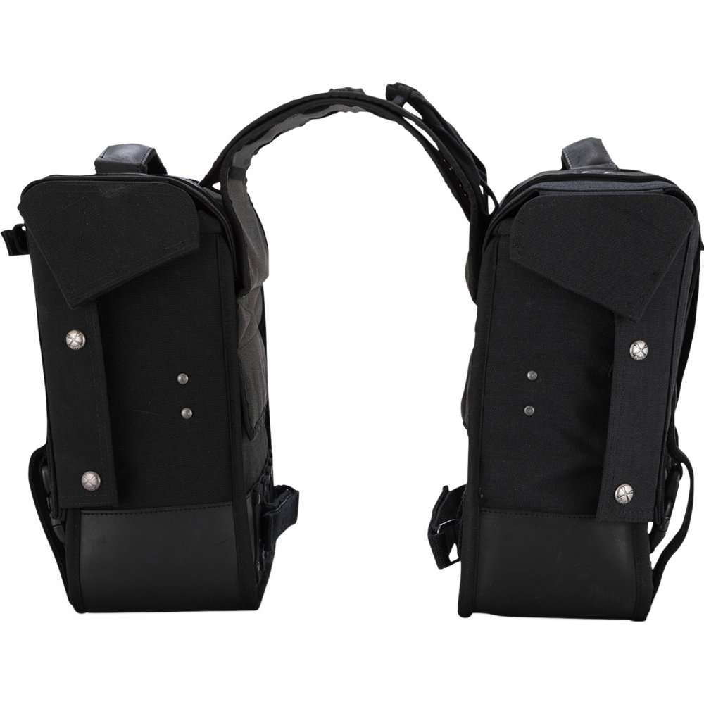 Burly Motorcycle Throw-Over Saddlebags