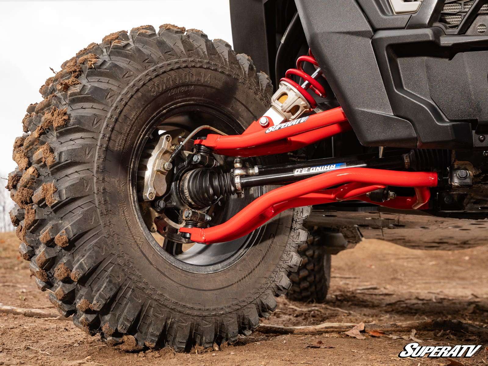 SuperATV Polaris RZR XP High Clearance 2" Forward Offset A-Arms