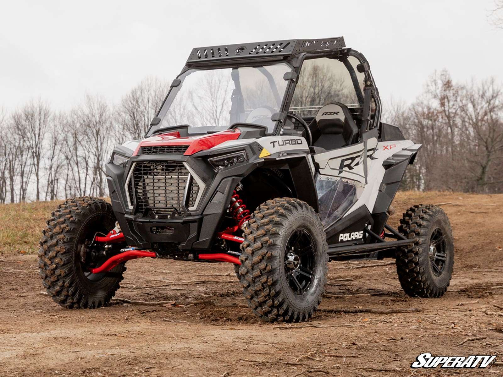 SuperATV Polaris RZR XP High Clearance 2" Forward Offset A-Arms