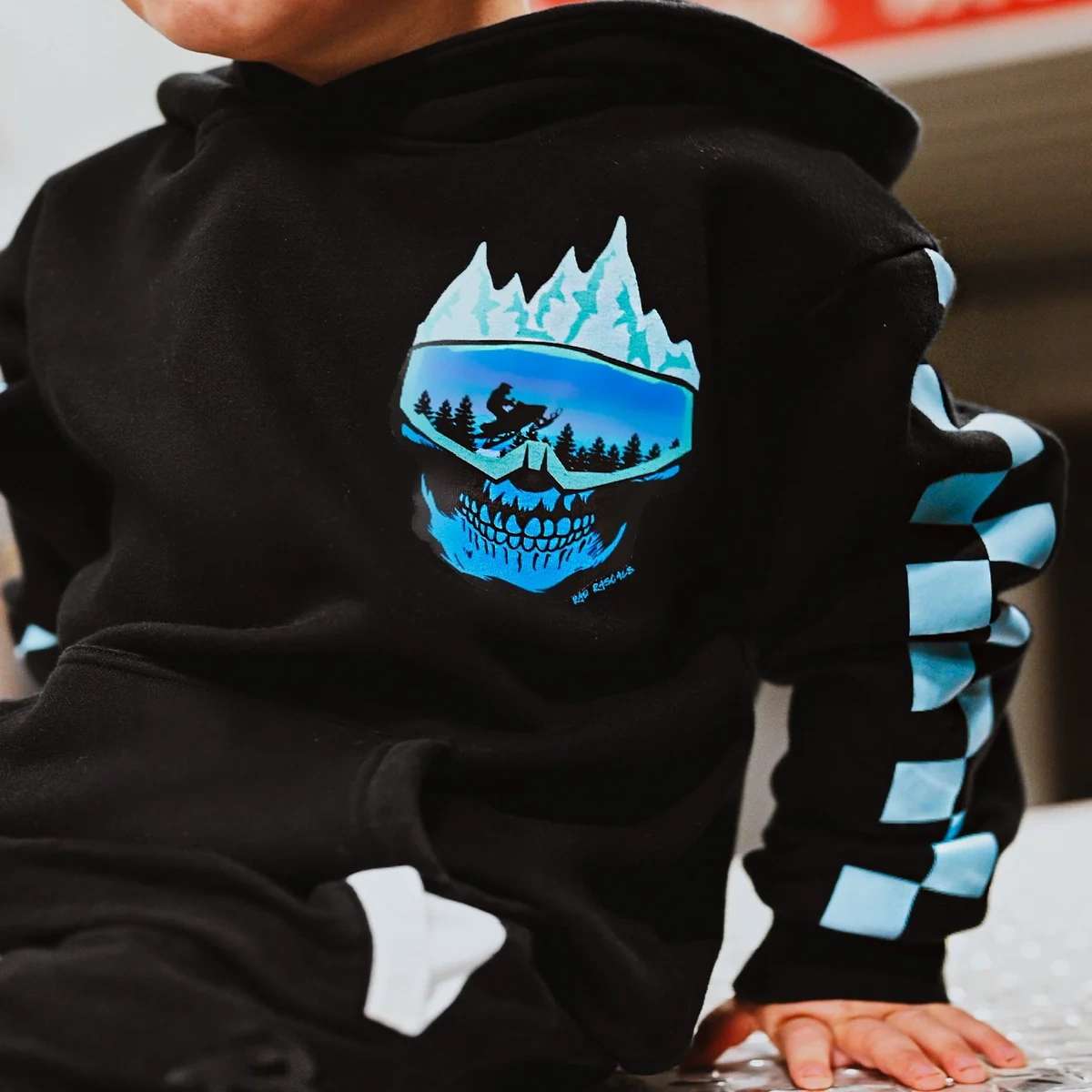Rad Rascals Youth Skull Mountain Hoodie