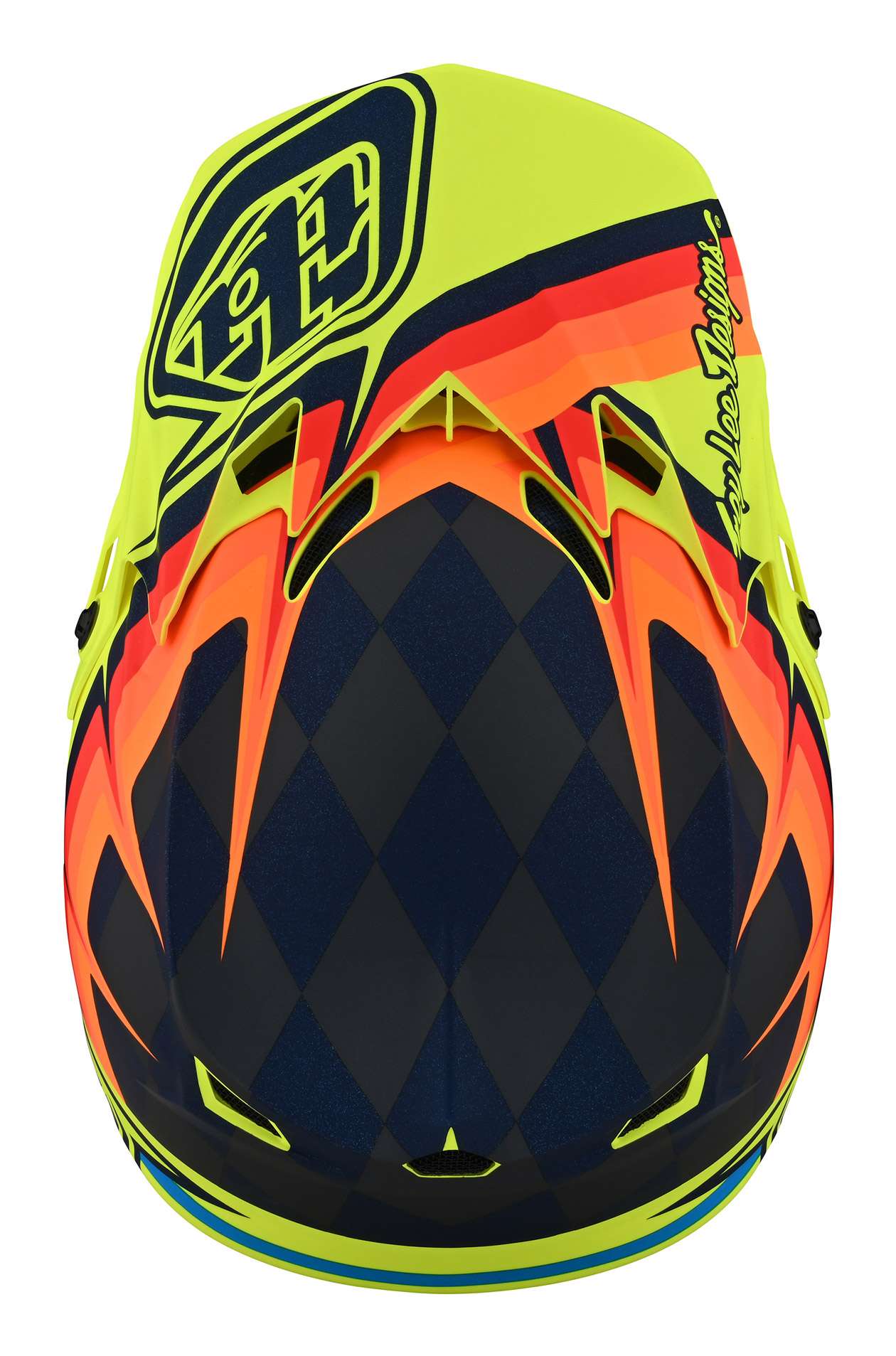 Troy Lee Designs SE4 Polyacrylite MIPS Warped Helmet (Closeout)