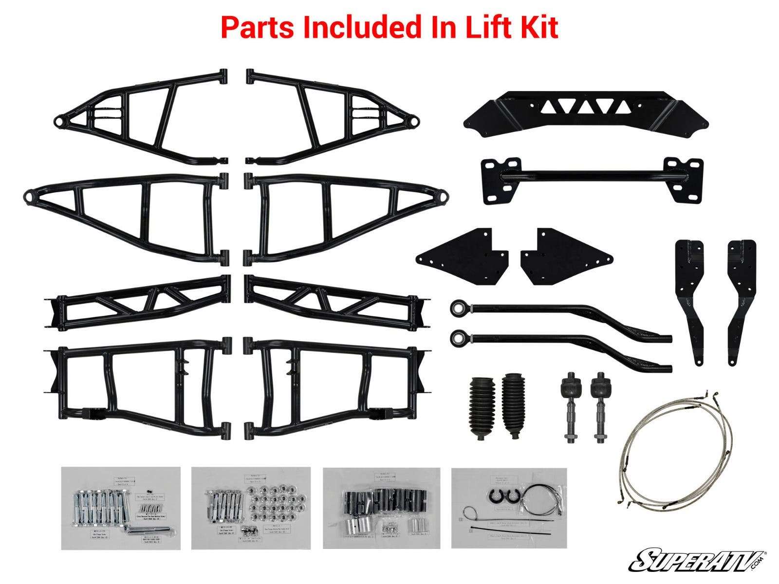 SuperATV Polaris General/RZR 7-10" Lift Kit