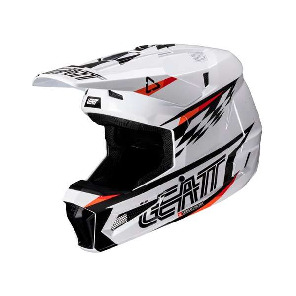 Leatt 3.5 V25 MX Helmet with Goggle