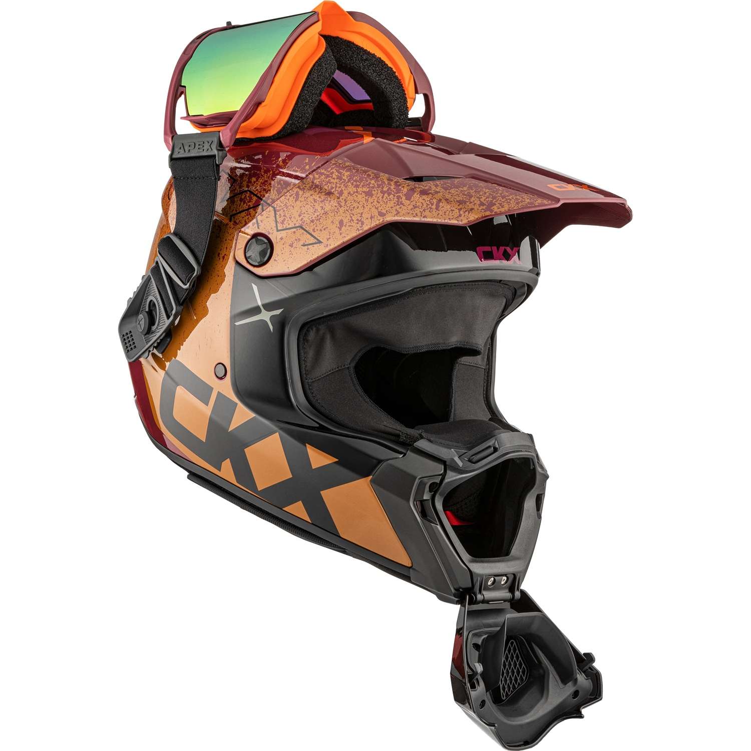 CKX Titan AMS Vaneer Helmet w/ Dual Lens Goggle