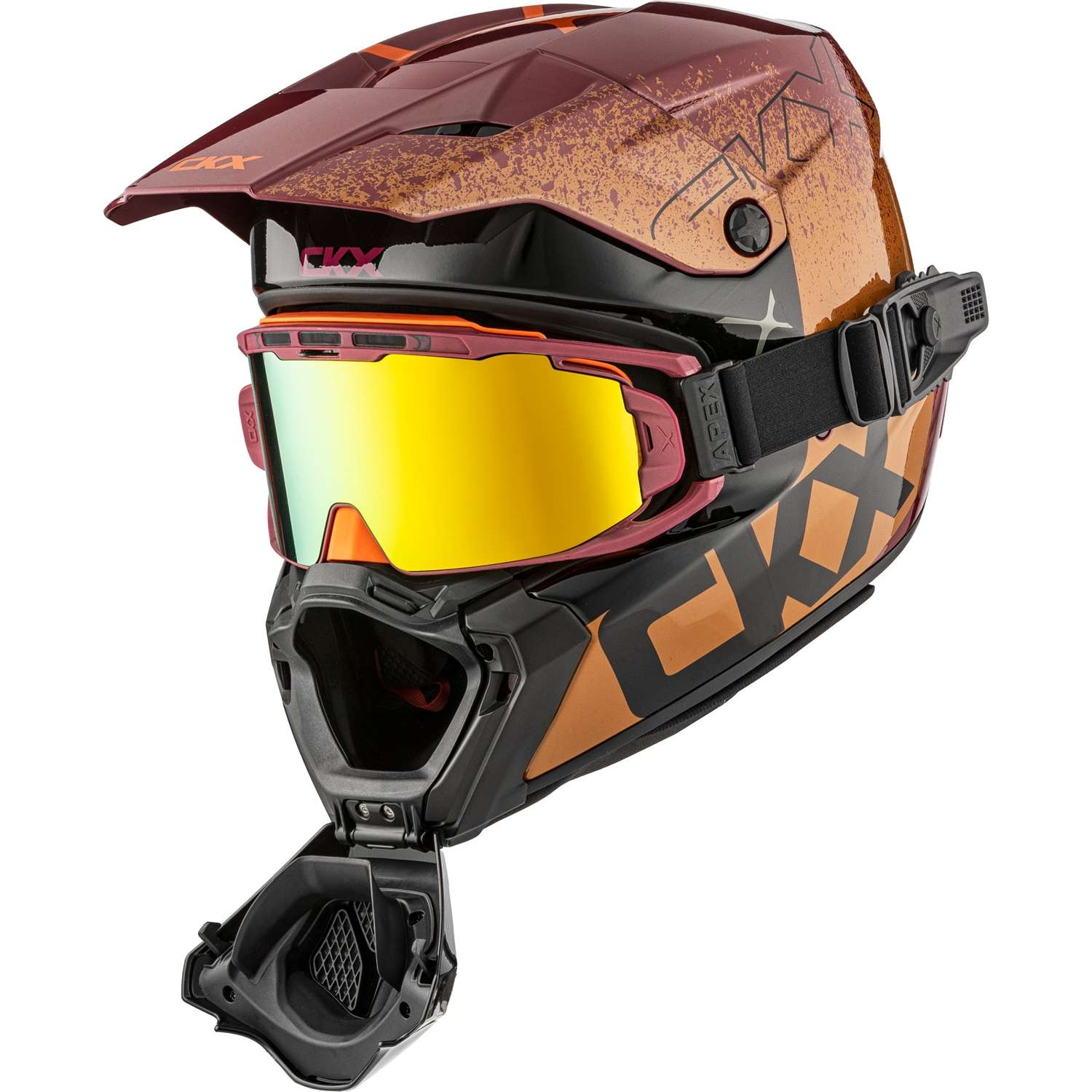 CKX Titan AMS Vaneer Helmet w/ Dual Lens Goggle