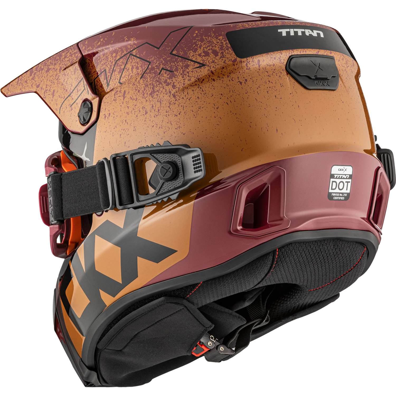 CKX Titan AMS Vaneer Helmet w/ Dual Lens Goggle