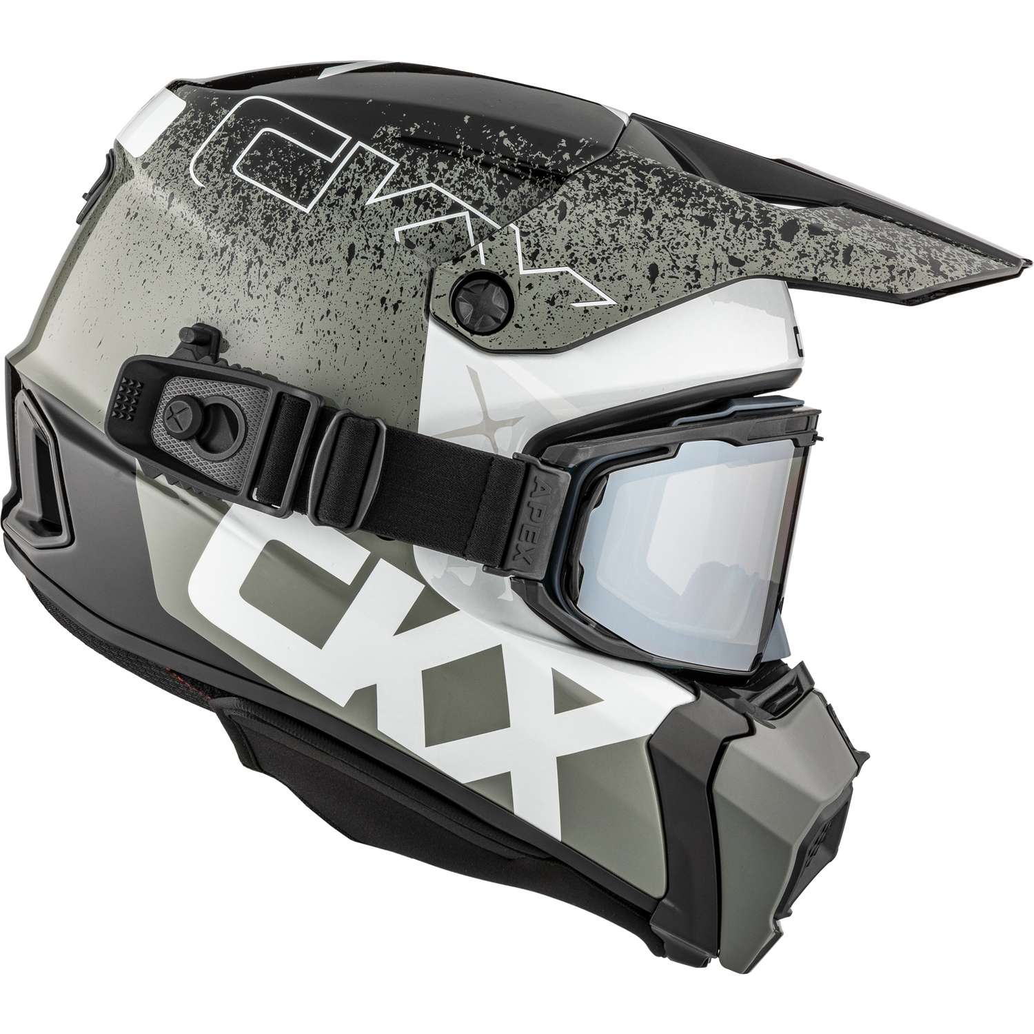 CKX Titan AMS Vaneer Helmet w/ Dual Lens Goggle