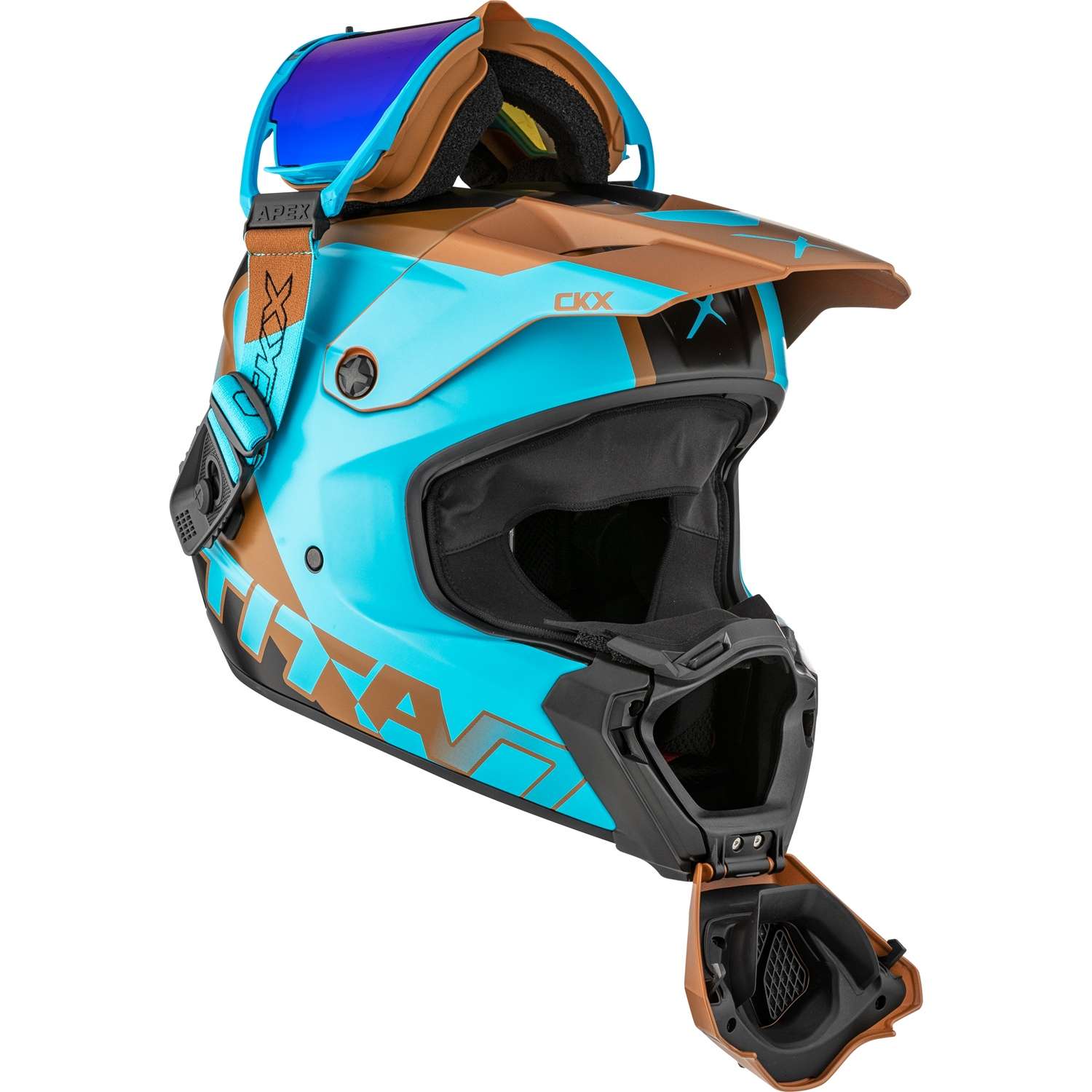 CKX Titan AMS Nunavut Helmet w/ Dual Lens Goggle