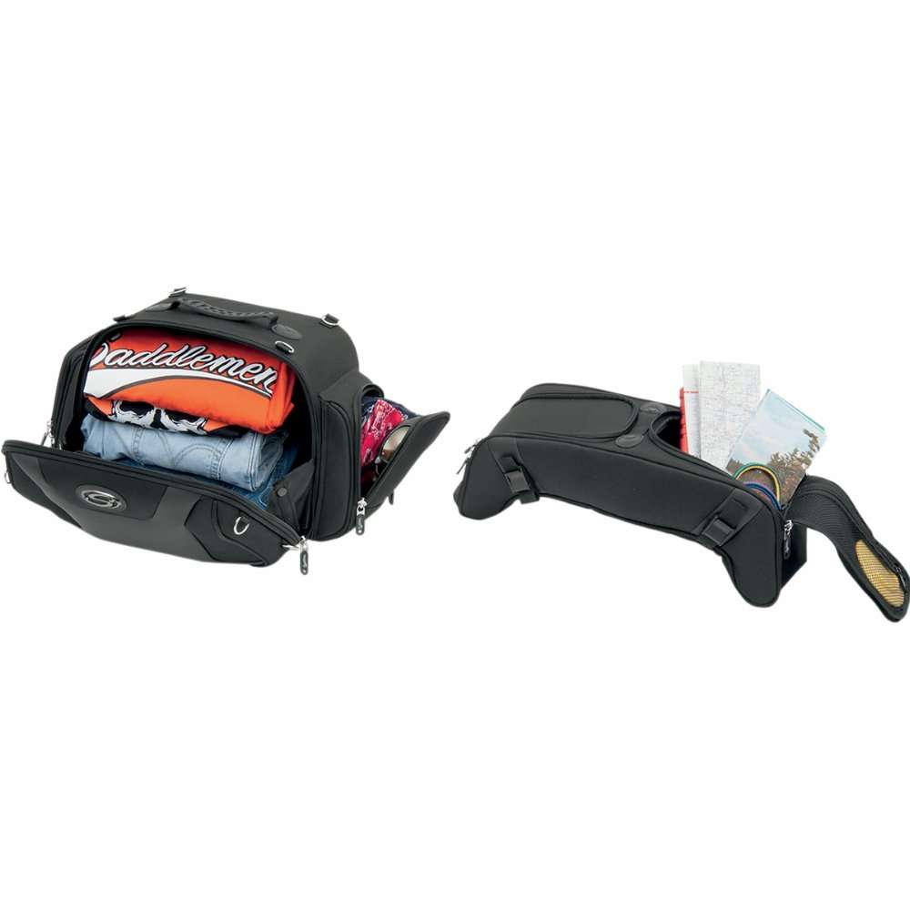 Saddlemen FTB2500/FTB3600 Sport Motorcycle Sissy Bar & Combo Bag