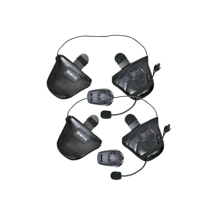 Sena Bluetooth Headset Intercom with FM Tuner for Half Helmet