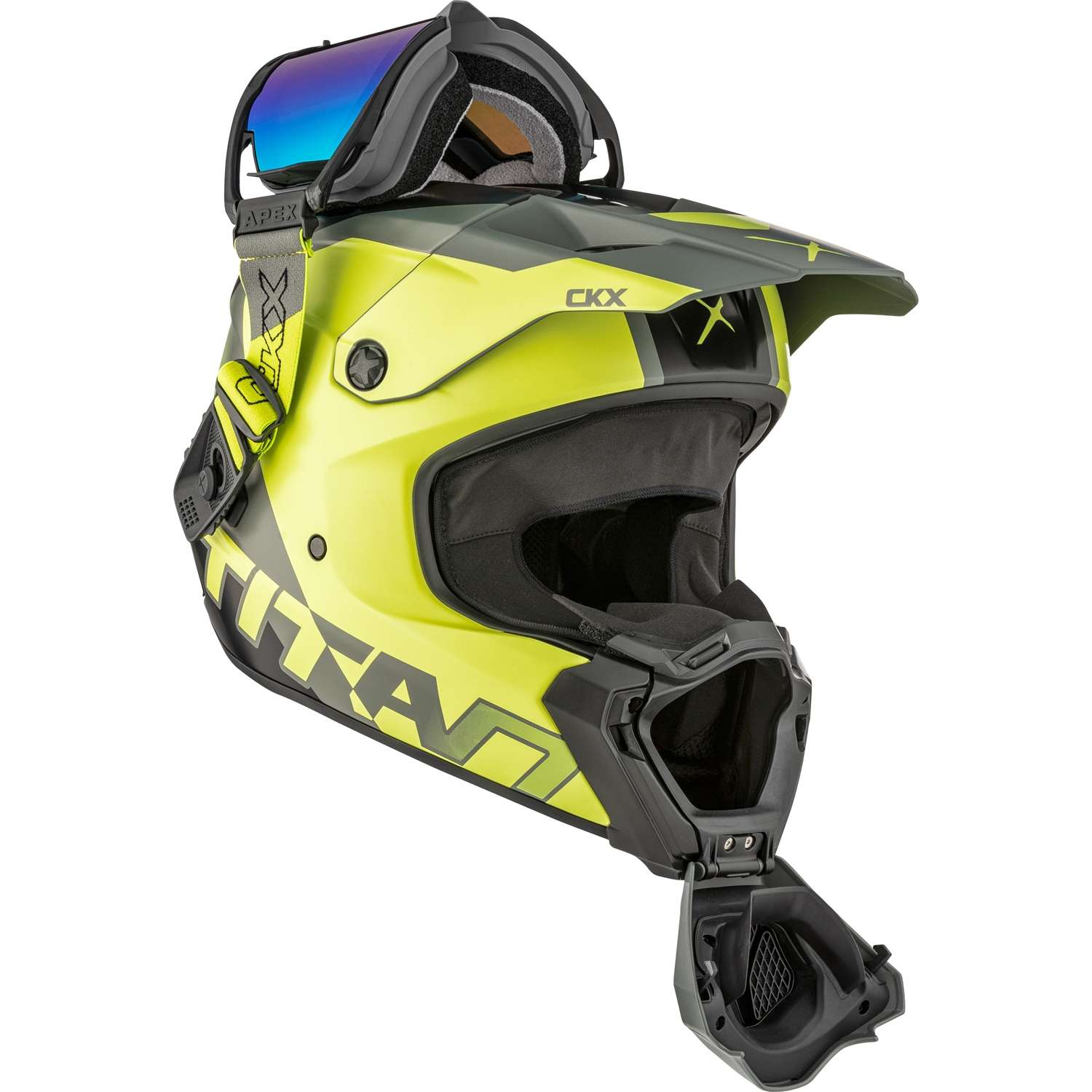 CKX Titan AMS Nunavut Helmet w/ Dual Lens Goggle