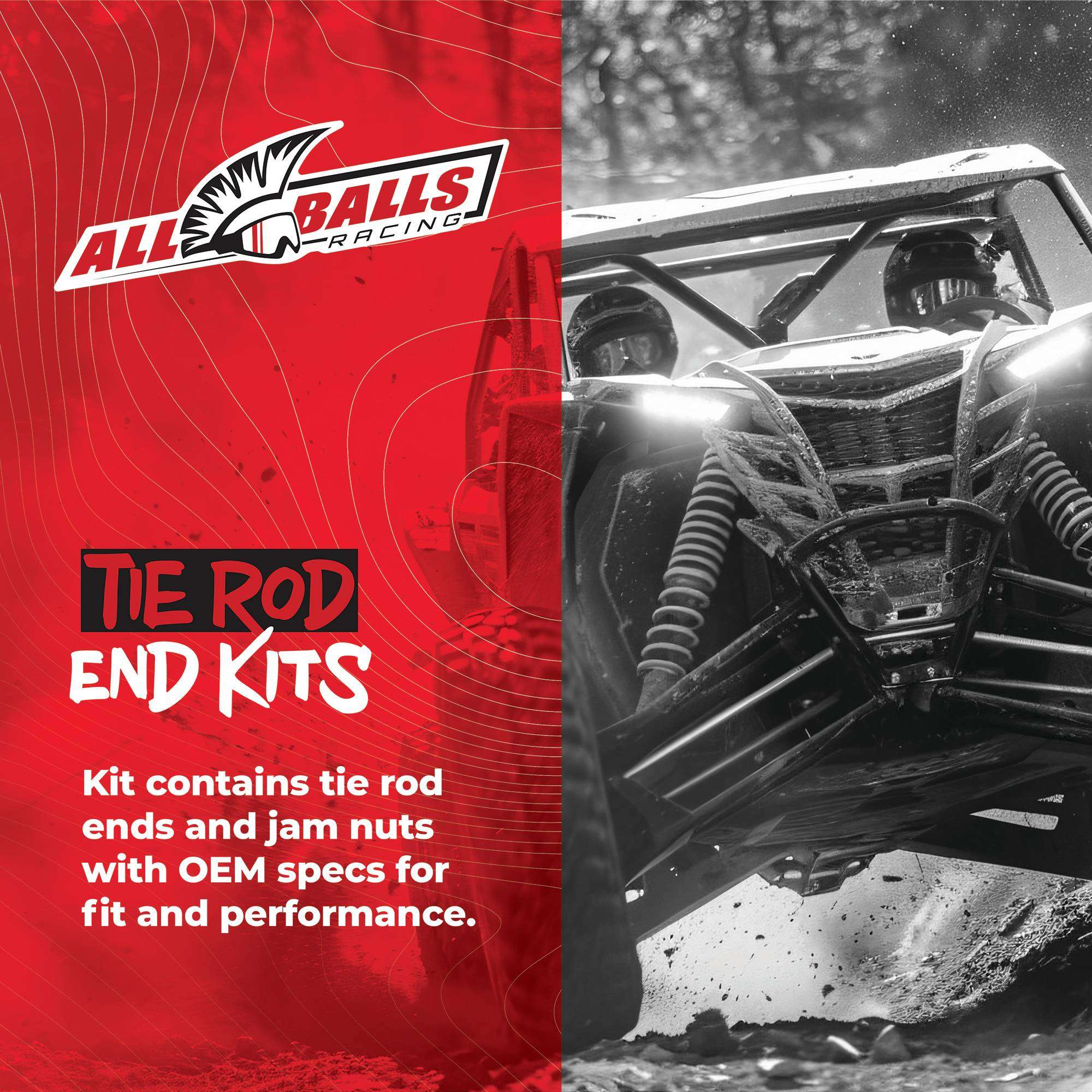All Balls Outer Tie Rod End Kit