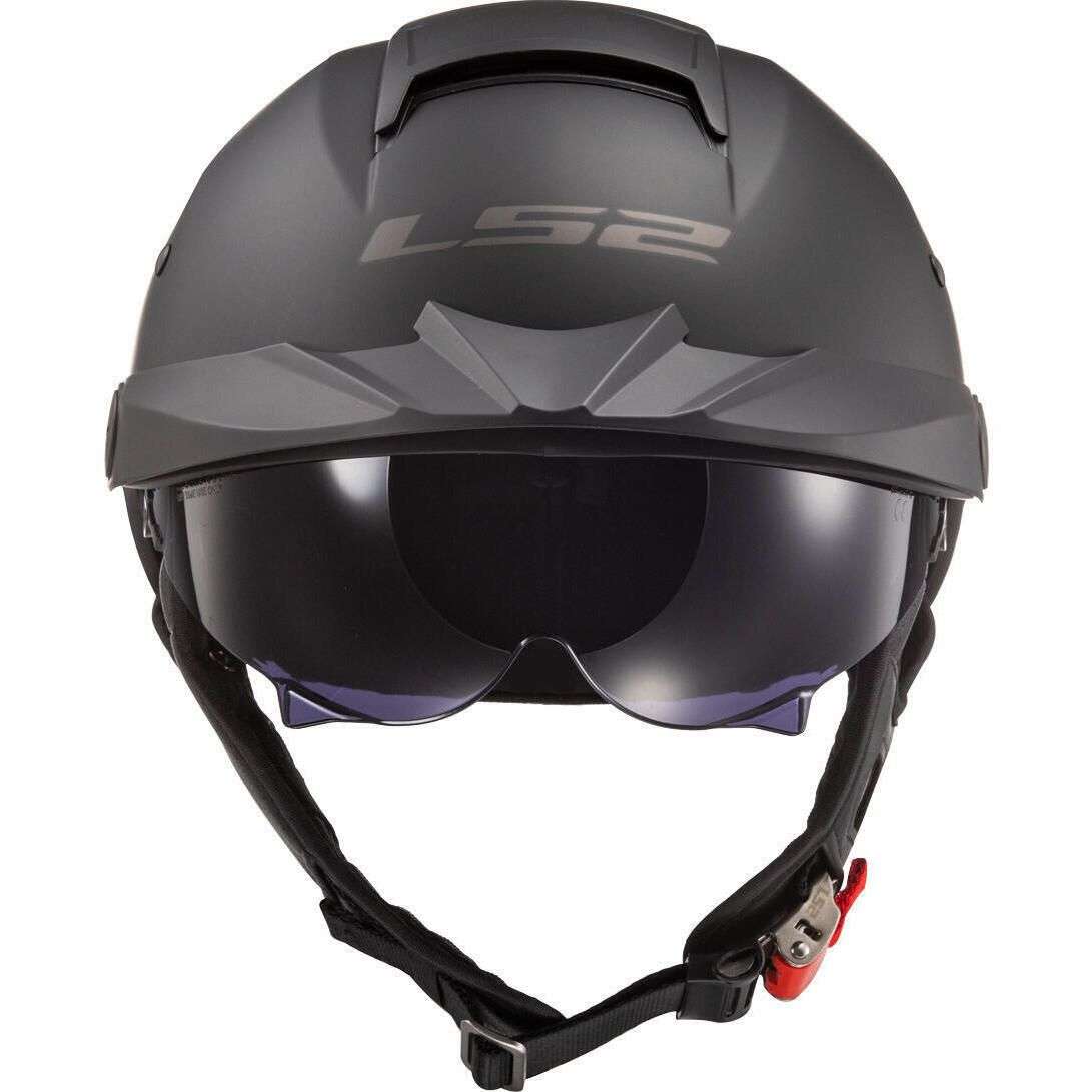 Casque demi-casque LS2 Rebellion Solid