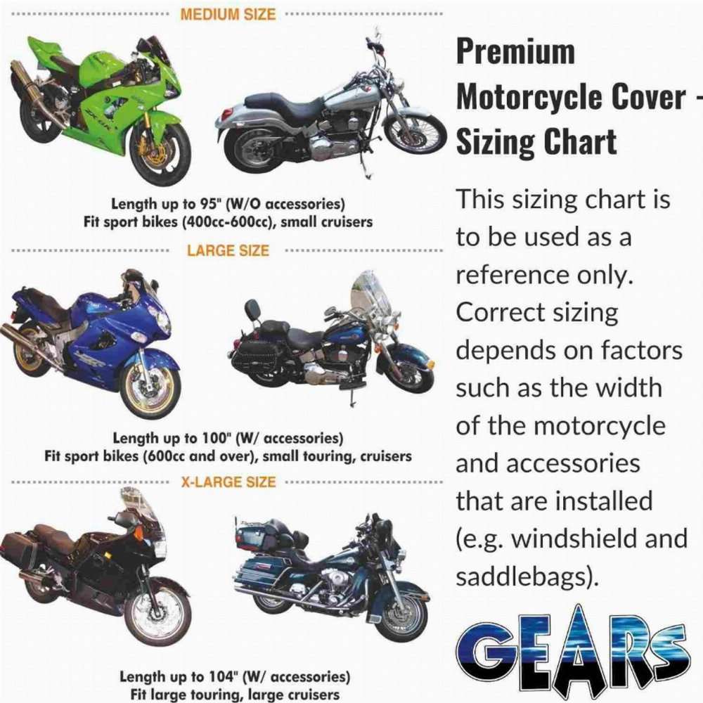 Gears Premium Motorcycle Cover