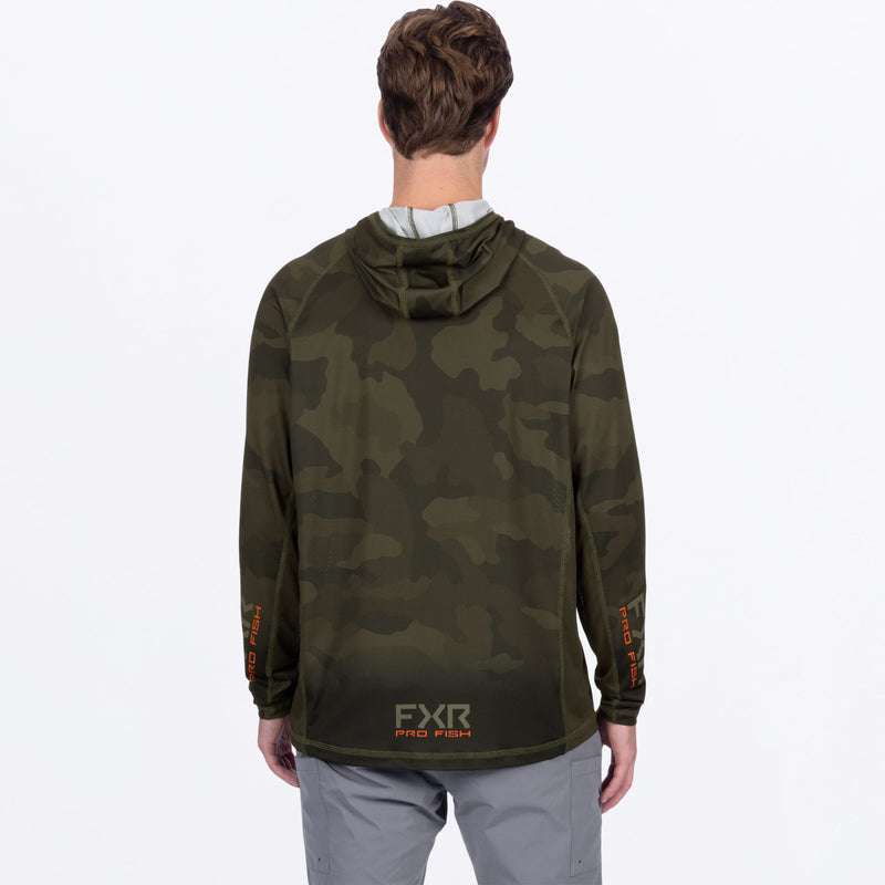 FXR Derby Camo Air UPF Hoodie