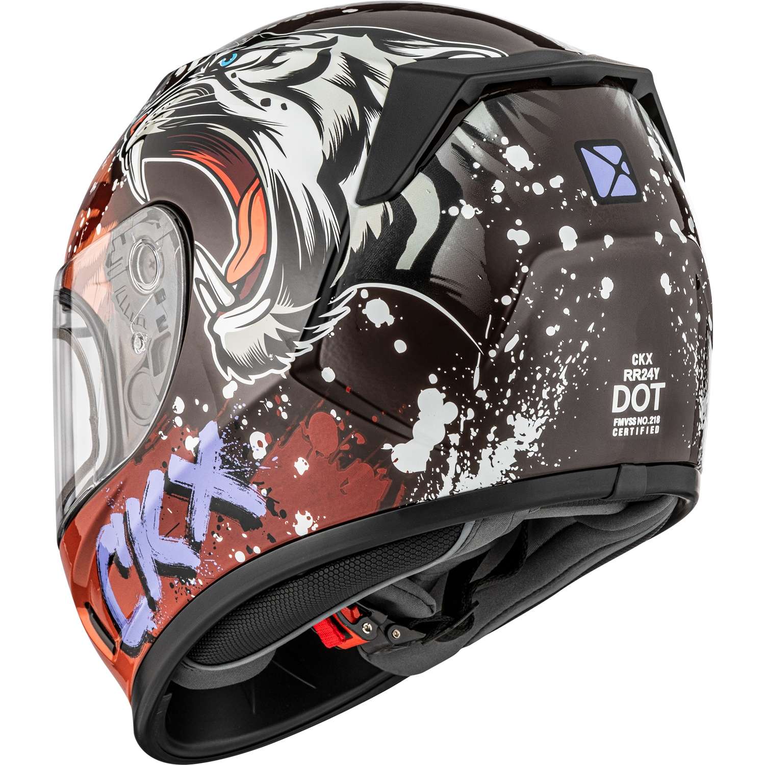 CKX Youth RR24Y Amur Double Lens Full Face Helmet